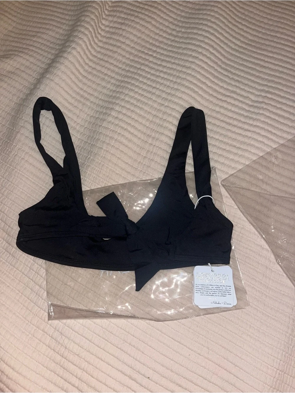 Monday Swimwear Black Bikini Bottom - Classic Solid